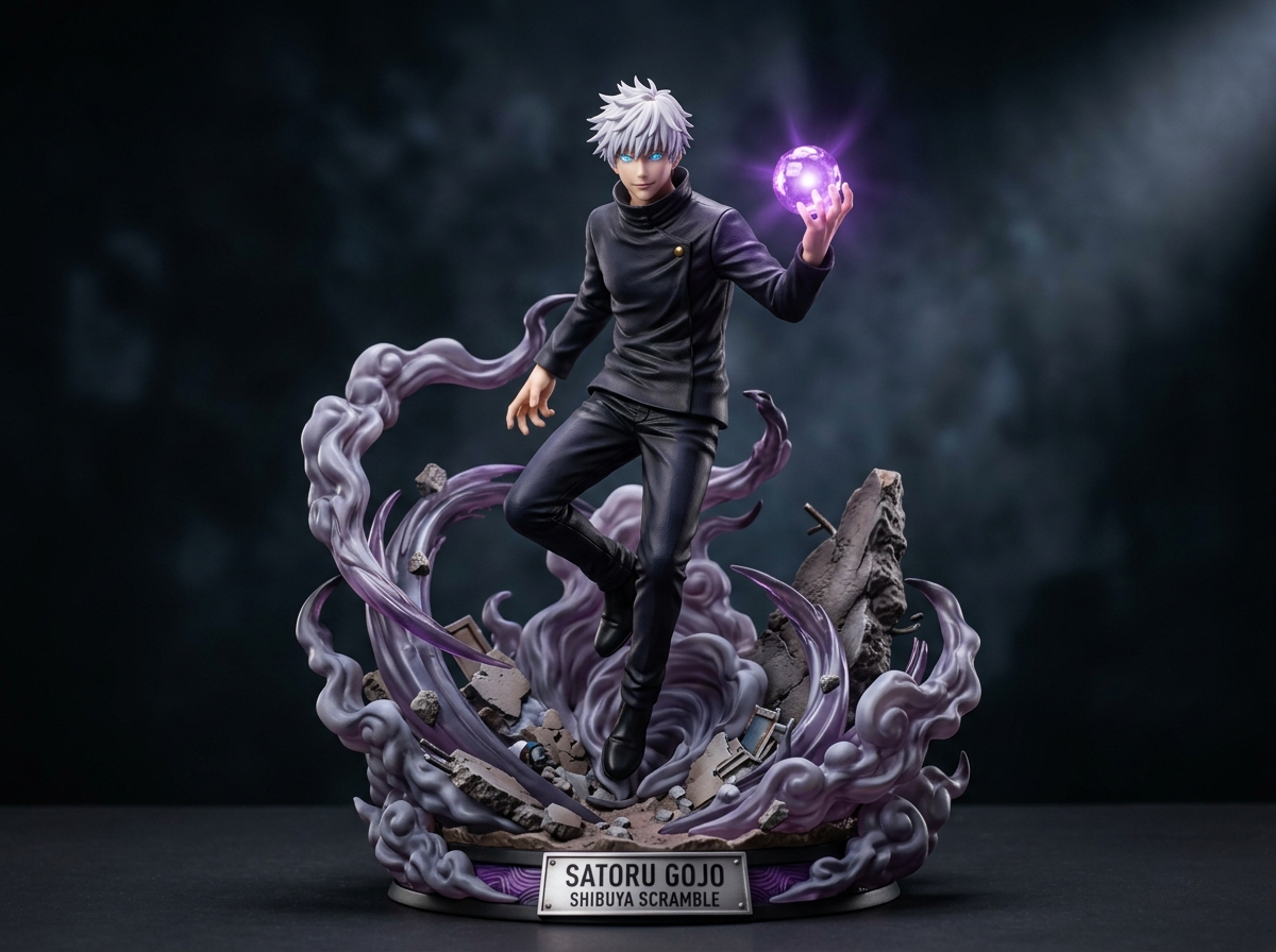 Satoru Gojo Shibuya Scramble 1/7 Scale Master Action Figure